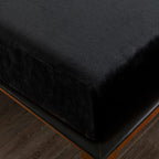 Black Fleece Fitted Sheet
