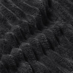 Fleece Bumblebee Black Blanket