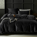 Black Velvet Duvet Set