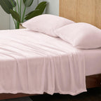 Pink Fleece Blanket Set