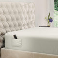 Microfiber Cream Fitted Sheet