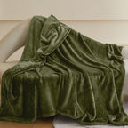 Olive Grove Winter Throw