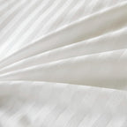 Cotton Satin Striped Bed Set