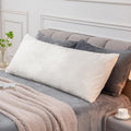 Beige Fleece Body Pillow