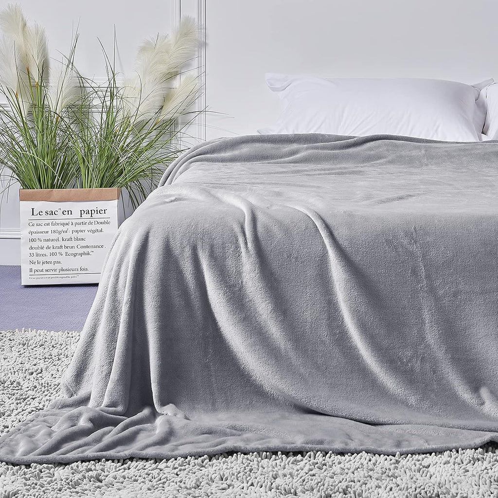 Silver Crest Winter Throw