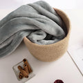 Silver Baby Fleece Blanket