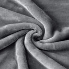 Silver Fleece Body Pillow