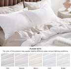 White Waffle Weave Duvet Set