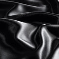 Black Silk Body Pillow