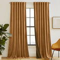 Jaguar Bronze Velvet Curtains