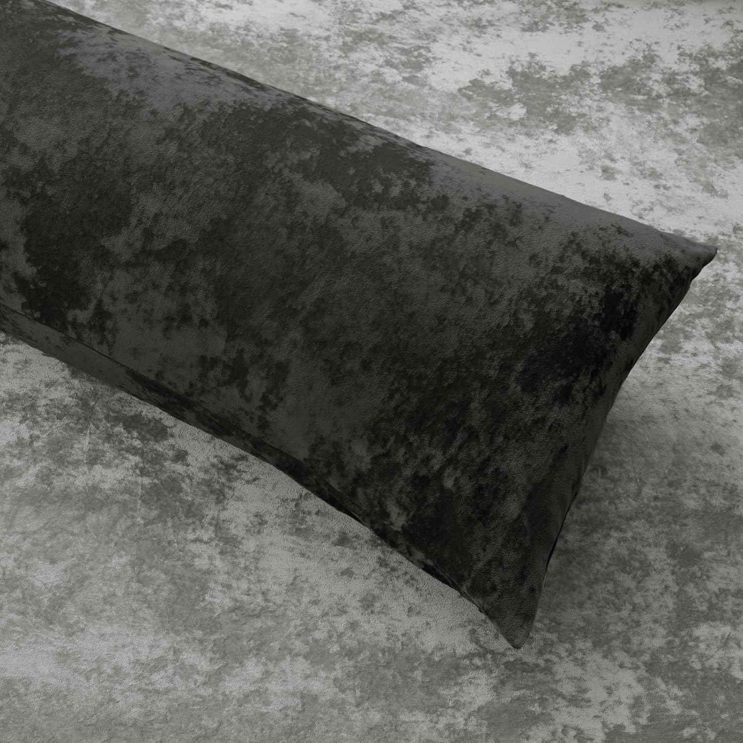 Black Velvet Body Pillow