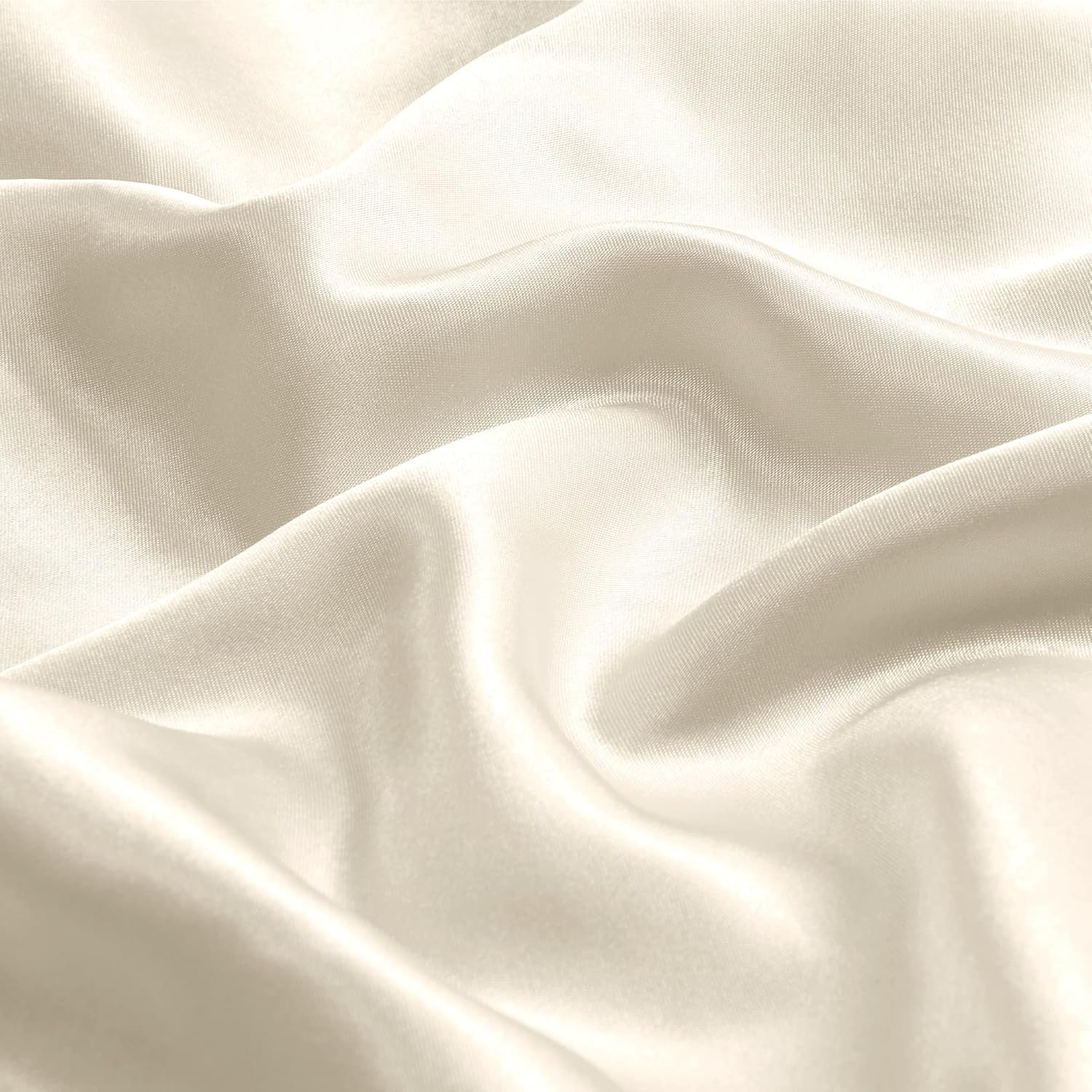 Beige Silk Body Pillow