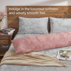 Pink Velvet Body Pillow