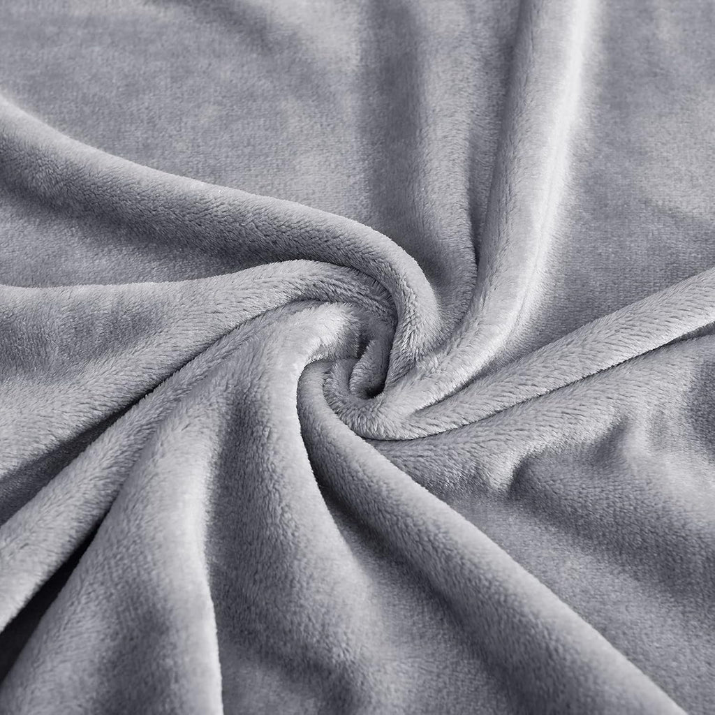 Silver Baby Fleece Blanket