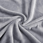 Silver Baby Fleece Blanket