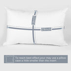 Medicated Satin Made Korean Filled Pillow