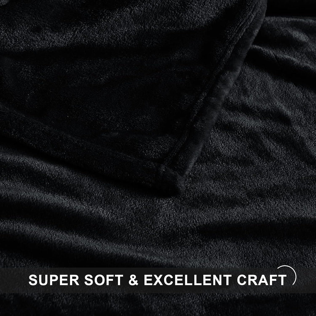 Black Baby Fleece Blanket