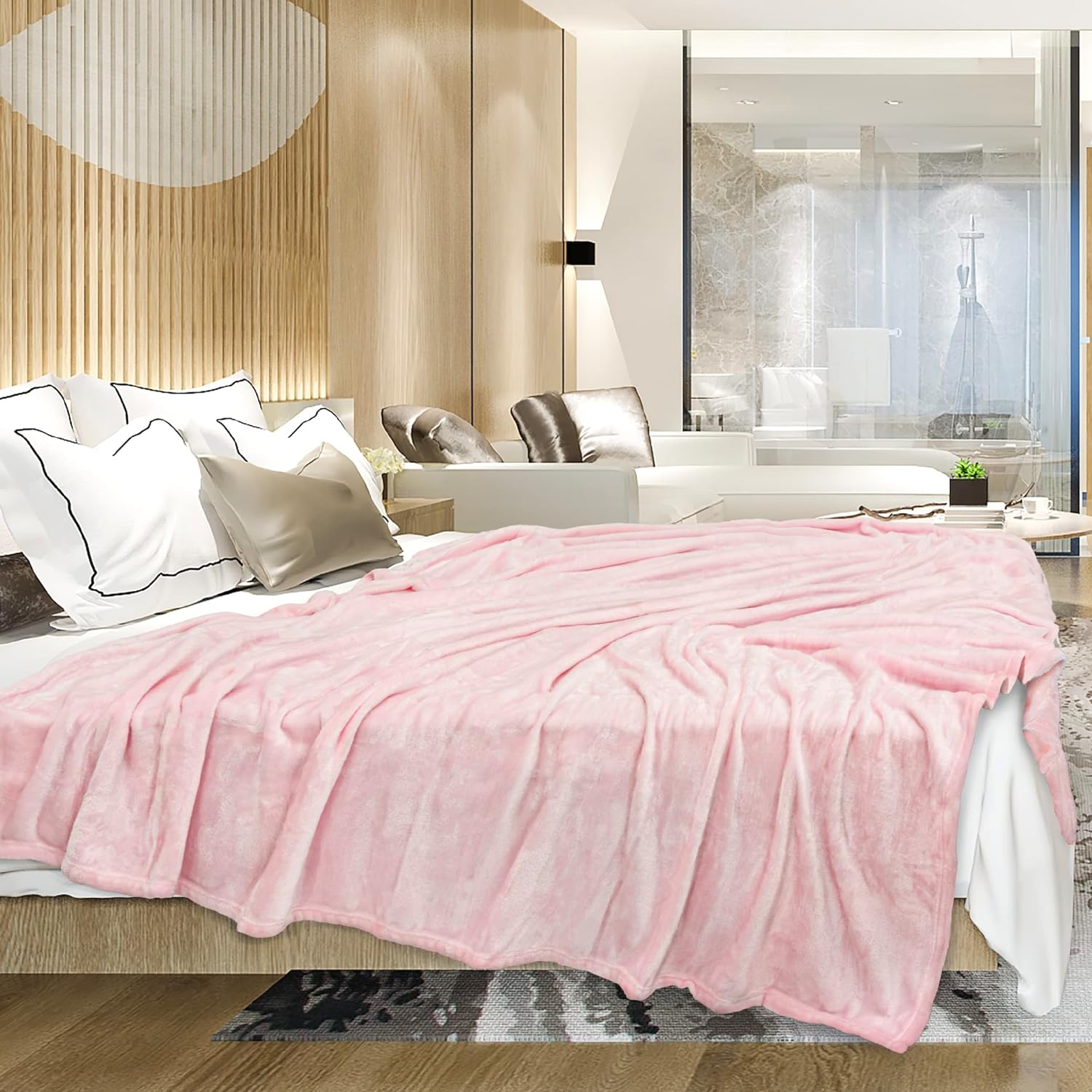 Powder Puff Skin Sensitive Blanket