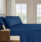 MicroSatin Navy Blue Sheet Set