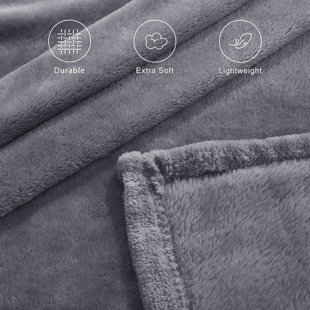 Silver Crest Winter Throw