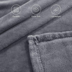 Silver Crest Winter Throw
