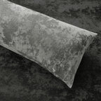 Grey Velvet Body Pillow