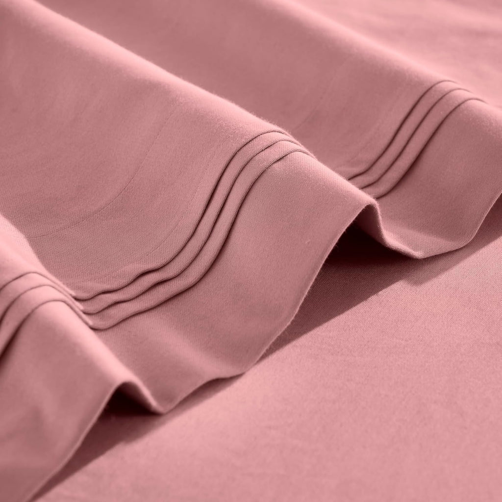 Imperial line Egyption Cotton Bed Set Pink Bed Set
