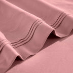 Imperial line Egyption Cotton Bed Set Pink Bed Set