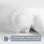 Medicated Satin Made Korean Filled Pillow