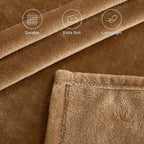 Hazelnut Soft Summer Throw