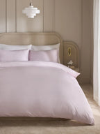Lilac Purple Satin Bed Set