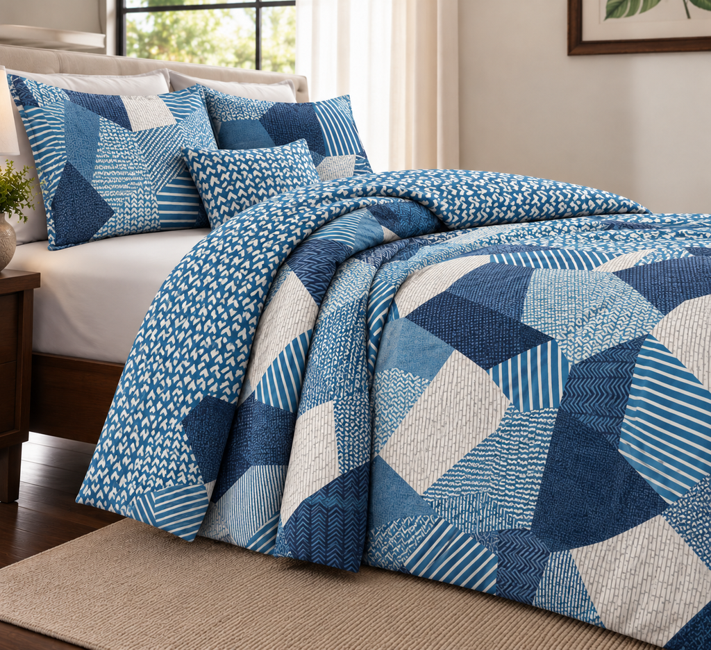 Ocean Waves Duvet Set