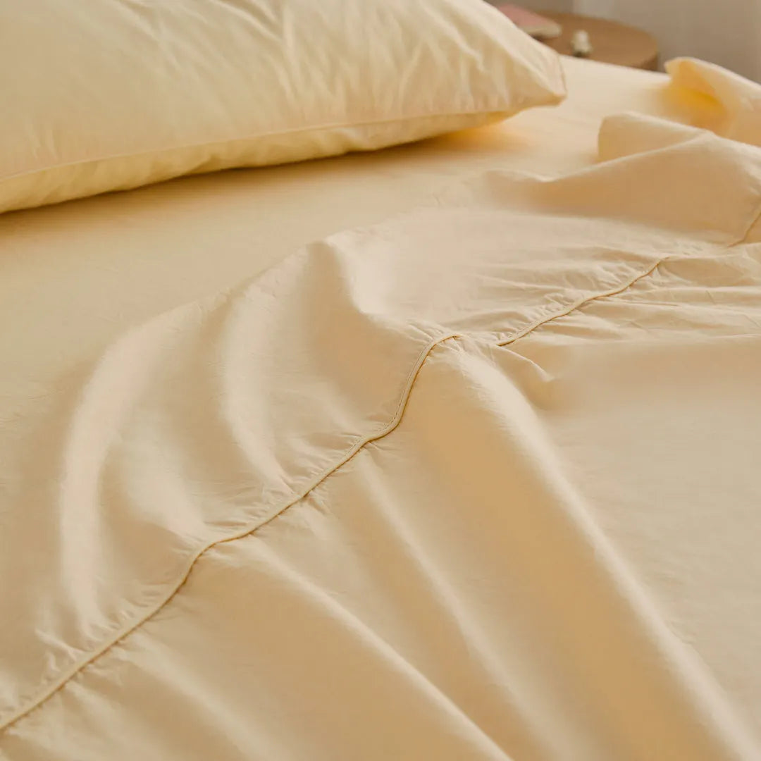 Percale Butter Flat Sheet