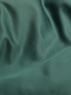Forest Green Satin Bed Set