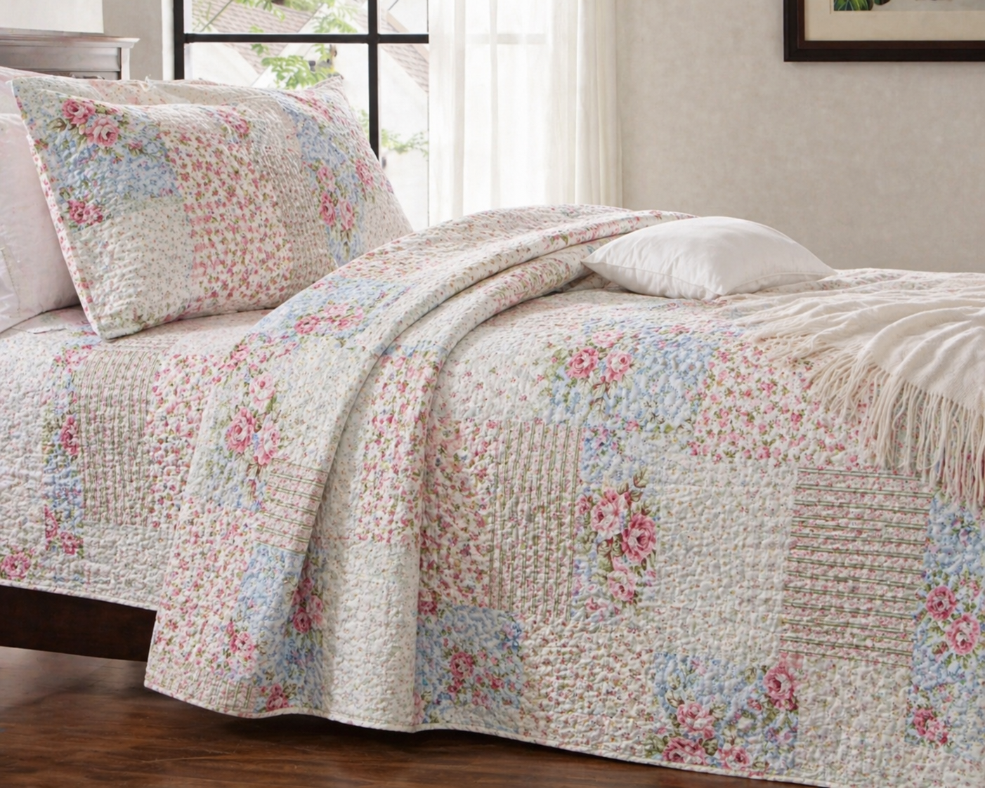 Floral Meadow Bed Spread