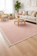 Geometric Pink Mat