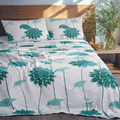 Swamp Everglades Green Bed Sheet