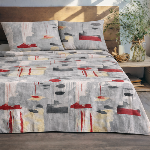 Artisan Grey Bed Sheet