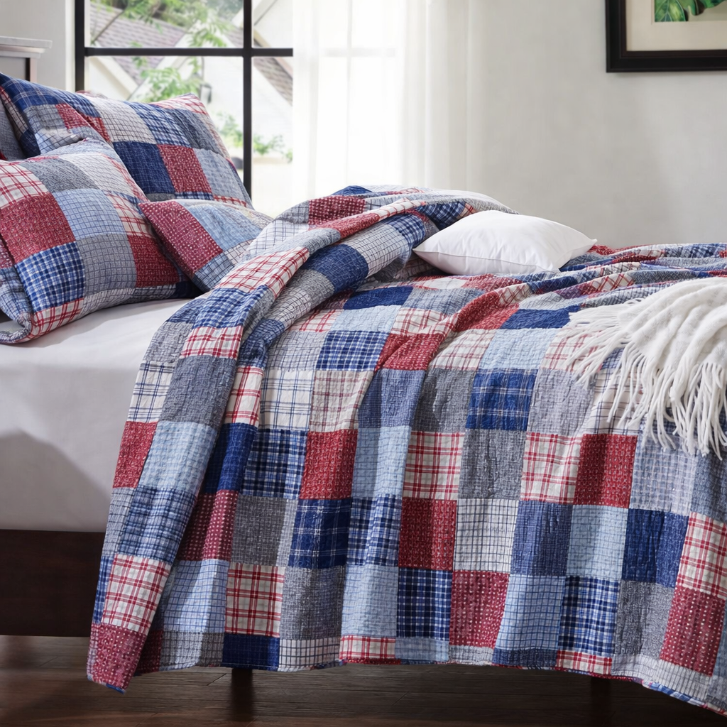 Multi Color Artistry Bed Spread