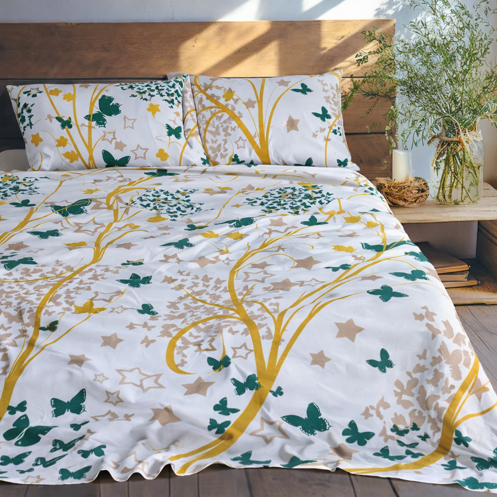 Butterfly Canope Bed Sheet