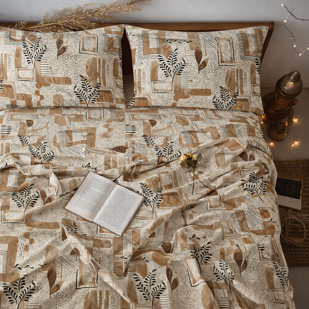 (KING SIZE) Printed Bed Sheet Bundle