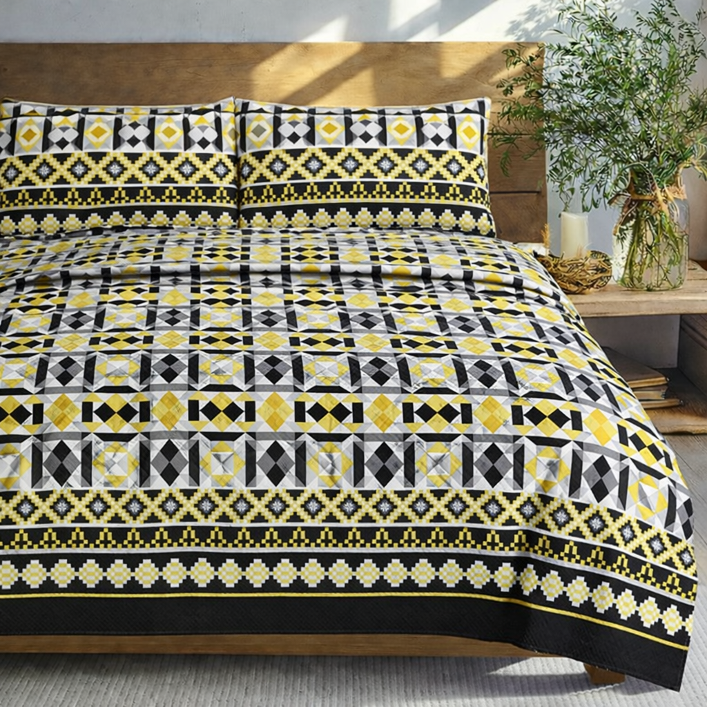 (KING SIZE) Printed Bed Sheet Bundle