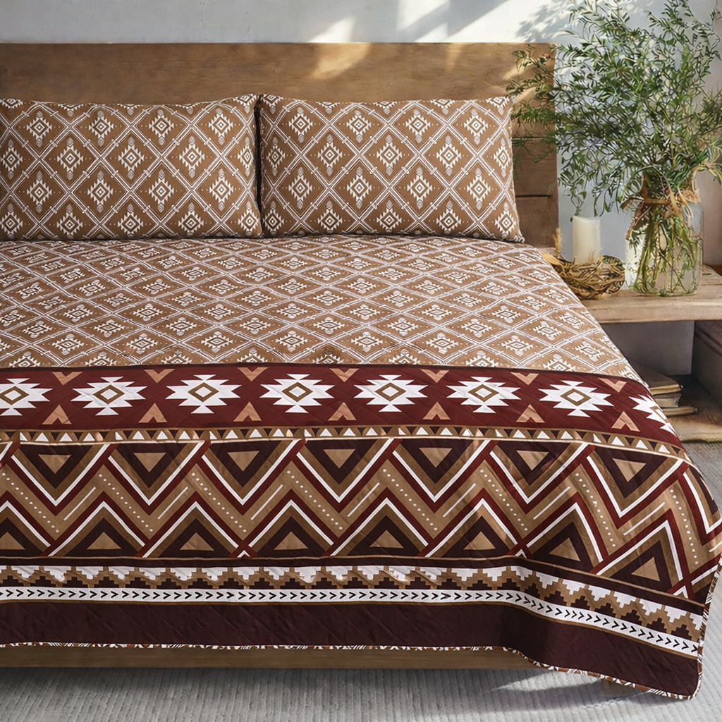 (KING SIZE) Printed Bed Sheet Bundle