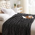 Printed Panther Fleece Blanket