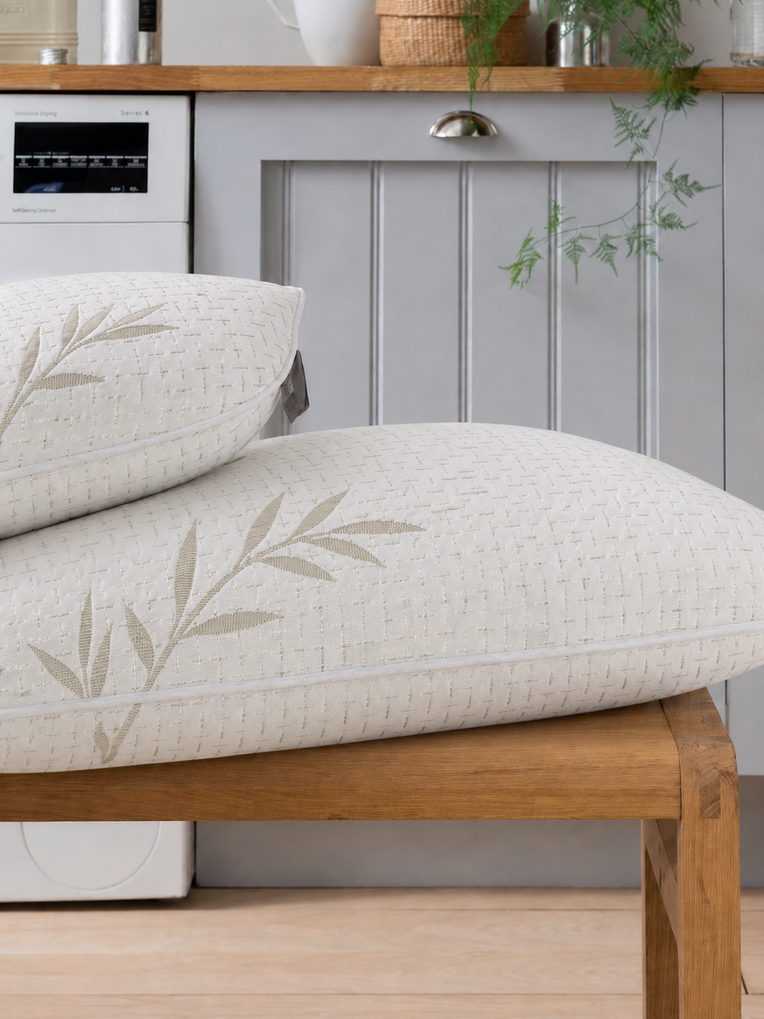 Bamboo Beige Pillow