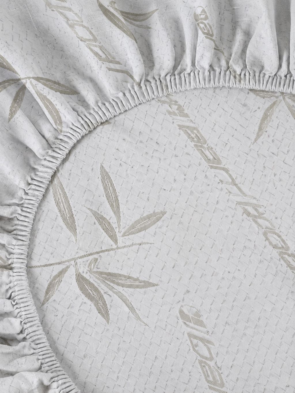 Bamboo Beige Mattress Protector