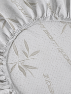 Bamboo Beige Mattress Protector
