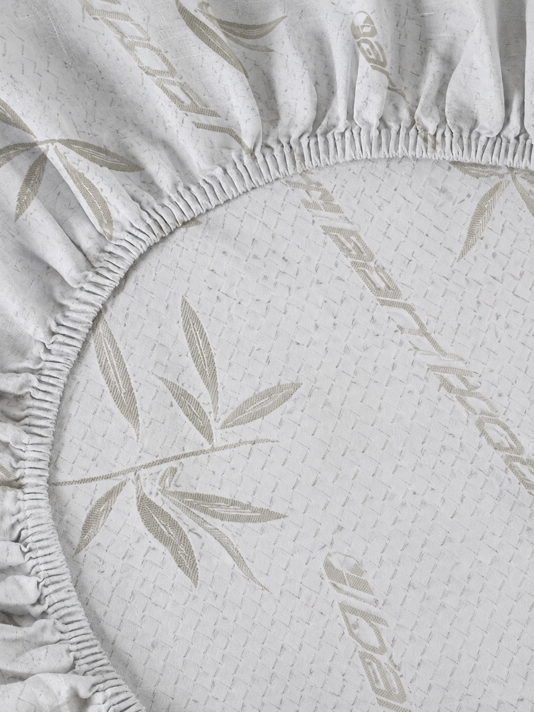 Bamboo Beige Mattress Protector