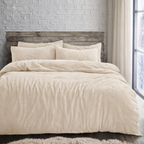 Fleece Beige Bed Sets