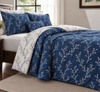 Midnight Blossom Duvet Set